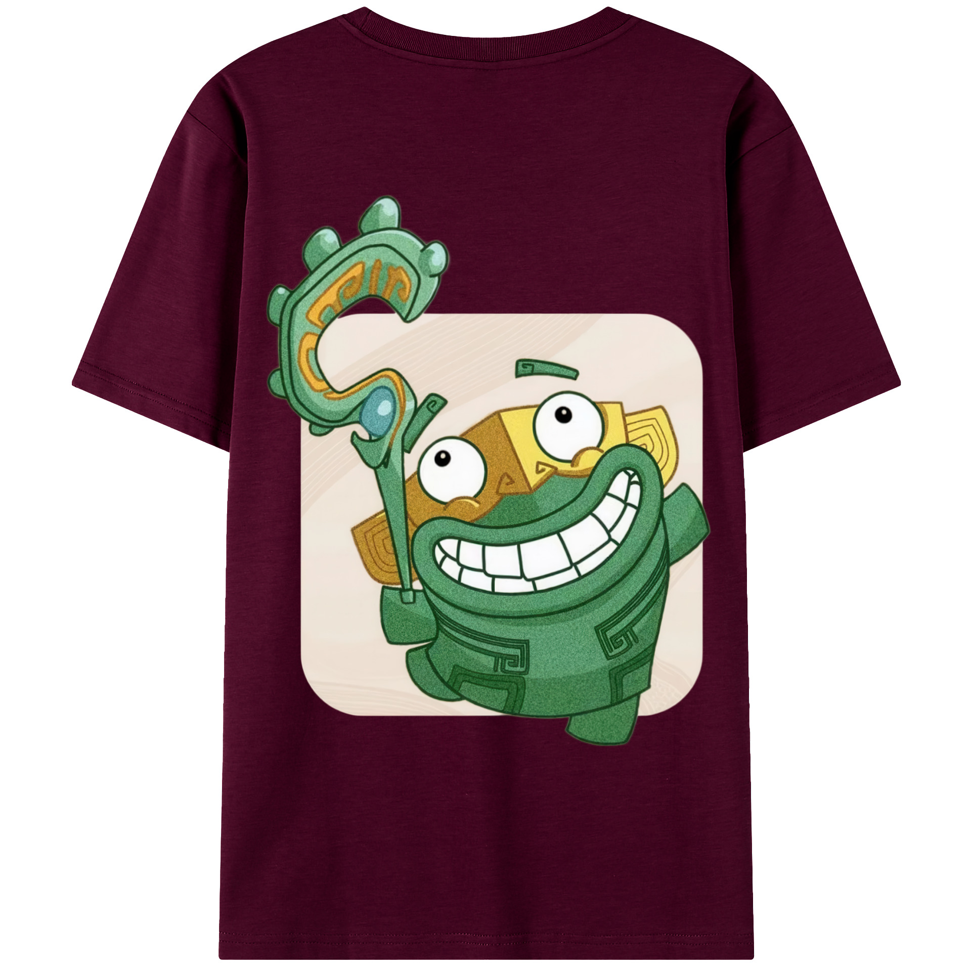 （画像用） Ne Zha 2 ナタ 魔童の大暴れ レディース半袖Tシャツ(バックプリント)